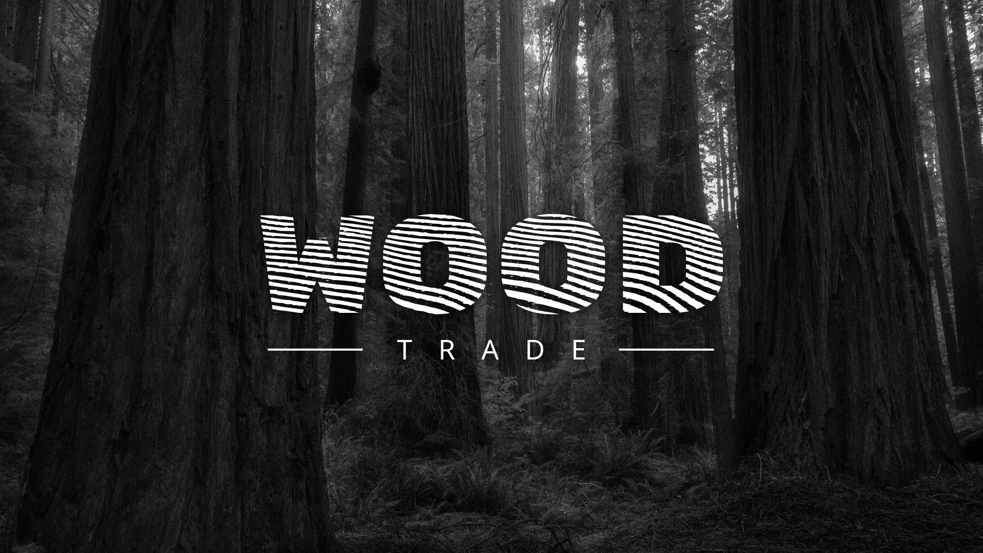 Разработка логотипа для компании «Wood Trade» в Гатчине